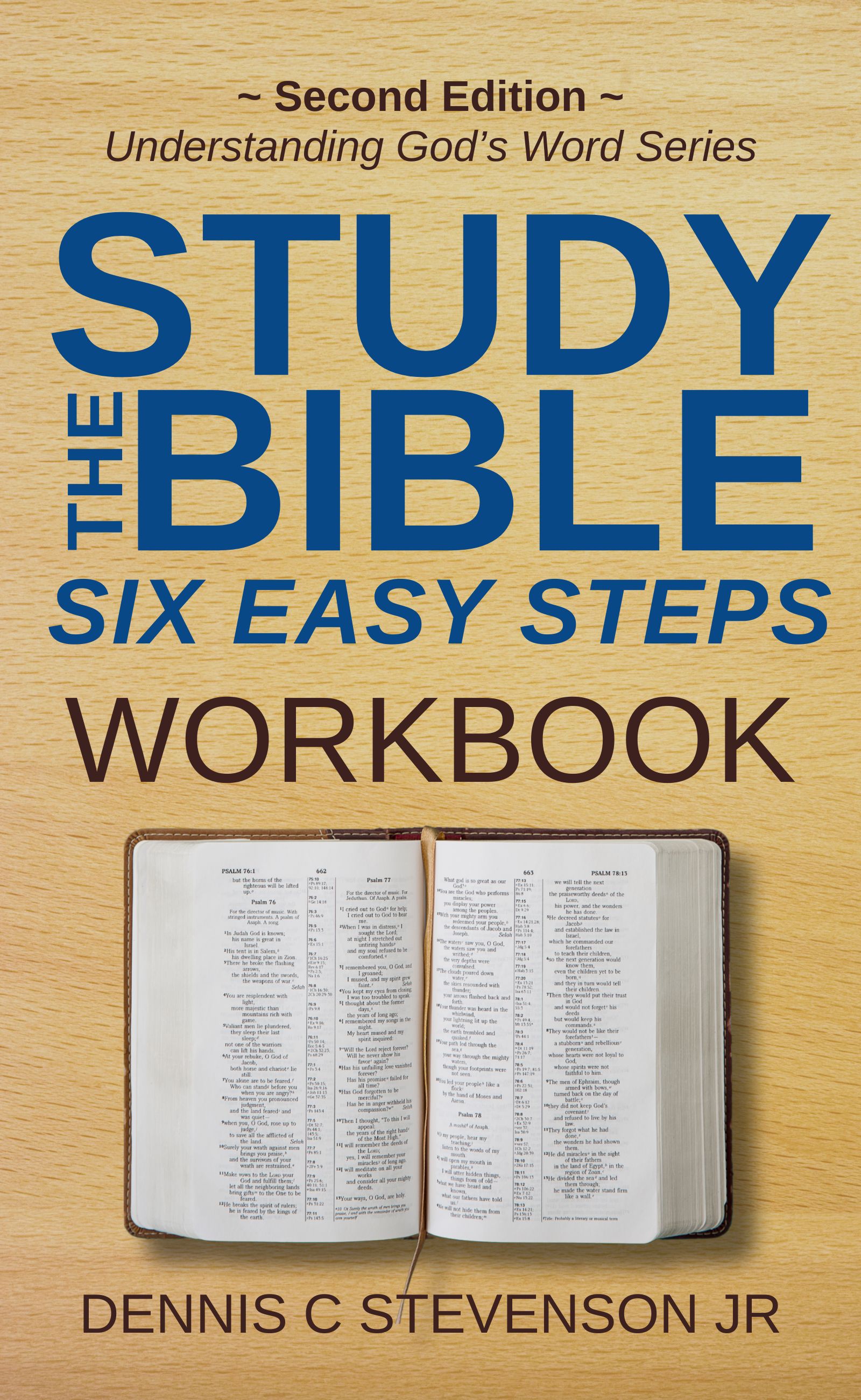 Study the Bible - Six Easy Steps WORKBOOK